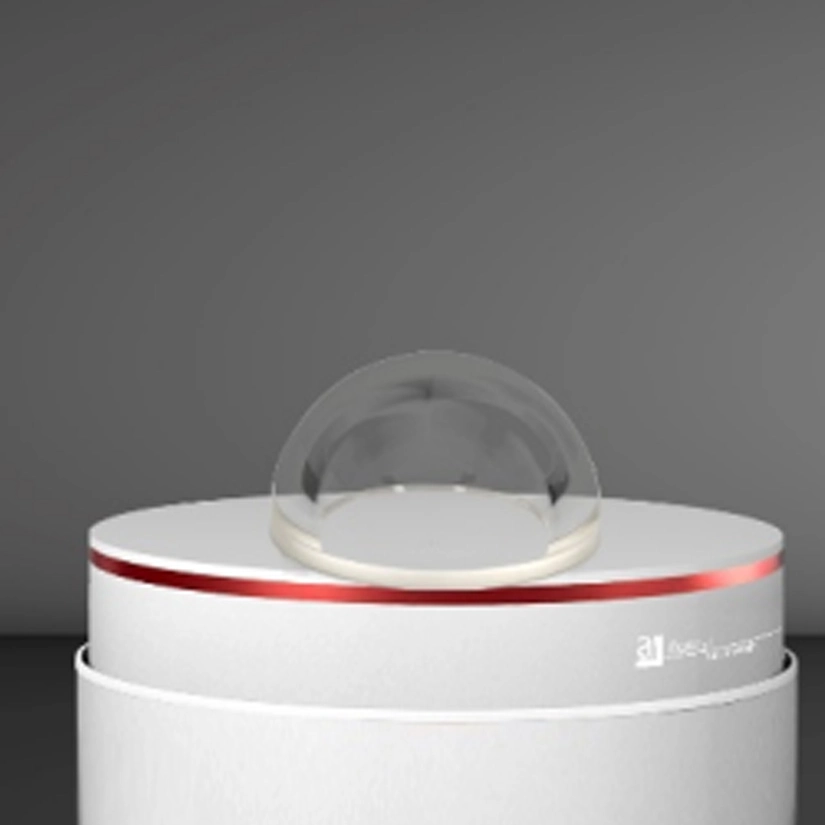 Hyper hemi sphärische Kuppel linse